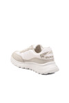 White Laced Lightweight Flexible Womens Sneakers Roni G