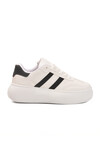 White Black High Sole Lace-Up Unisex Sneaker DVS-01 Z