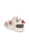 White Velcro Lighted Boys Sneakers Stego P