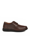 Brown Genuine Leather Mens Casual Shoes DSN 2038 M