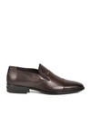 Brown Genuine Leather Mens Classic Shoes 70555 M