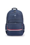 Navy Blue Unisex Backpack 07PCT18001-L