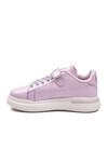 Lilac Patent Leather Glittery Velcro Lightweight Girls Sneakers 2540-26K F