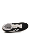 Black White Lace-Up Lightweight Mens Sneakers 102 24155 Kamiq M