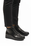 Black Polarized Cold-Resistant Non-Slip Sole Womens Boots 293112 Z