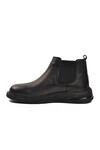Black Floter Genuine Leather Mens Chelsea Boots 260042 M