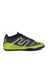 Black Lace-Up Mens Artificial Turf Shoes MH-252-149 M