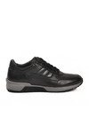 Black Genuine Leather Mens Casual Shoes 2720-1 M
