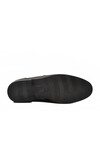 Black Genuine Leather Mens Casual Shoes DSN 2033 M