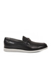 Black Genuine Leather Mens Casual Shoes Pepita 4120 M