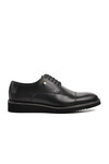 Black Genuine Leather Mens Classic Shoes 2928 M