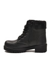 Black Polar Fleece Non-Slip Womens Boots Marc 4030 Z