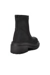 Black Nubuck Womens Boots 66207 Z