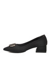 Black Womens Light Low Heel Shoes 451133 Z