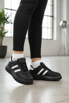 Black High Sole Lace-Up Unisex Sneaker DVS-01 Z
