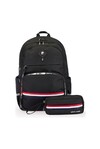 Black Unisex Backpack 07PCT18001-L