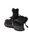 Black Emerald Fleece Lined Non-Slip Sole Zippered Womens Boots 24072 Z