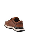 Tan Laced Genuine Leather Mens Sneaker M217 M