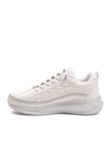 Beyaz Memory Foam Lastik Bağcıklı Erkek Sneaker 2250-1 M