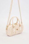 Krem Kadın El ve Omuz Çantası 930928