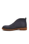 Lacivert Bağcıklı Hakiki Deri Erkek Klasik Bot Po 235 M