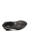 Siyah Memory Foam Hafif Esnek Bağcıklı Erkek Sneaker 2287 M