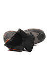 Siyah Füme Polarlı Kaymaz Fermuarlı Unisex Outdoor Çocuk Bot 2115 F