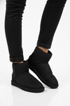 Black Fur Lined Womens Boots PC-52127 Z