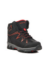 Black Red Polar Non-Slip Sole Childrens Outdoor Boots 2301 P