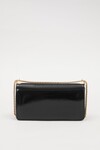 Black Patent Leather Womens Shoulder Bag 930191