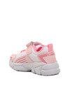 Beyaz-Pembe Cırtlı Unisex Çocuk Sneaker A-36-P 