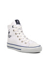 Beyaz  Unisex Hi Sneaker PO-30085 G