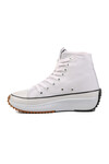 Beyaz  Unisex Hi Sneaker PO-30100 G