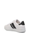 Beyaz-Siyah Suni Deri Erkek Sneaker Beverly Hılls Polo Club Po-30161 M