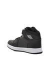 Siyah-Siyah-Beyaz  Unisex Hi Sneaker Sloga Hı G